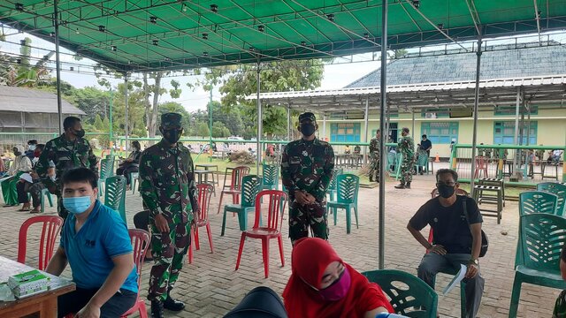 Danrem 045/Gaya : Pakai Masker Harga Mati, Tidak Pakai Masker Bisa Mati