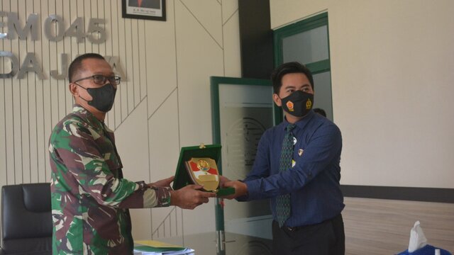 Danrem Berikan Materi Kepada Sespimti Polri Dikreg 30 Tahun 2021