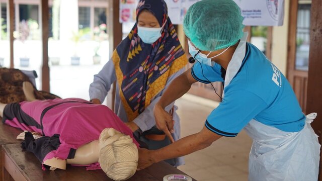Fasilitasi Masyarakat, PMMD Sleman Gelar Pelatihan Pemakaman Jenazah