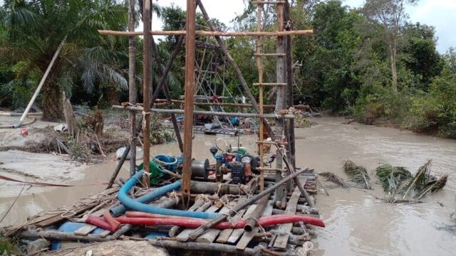 TI Jenis Rajuk Jarah Aliran Sungai Ara, Diduga Milik Warga Perlang