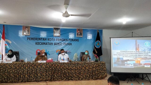 Ciptakan Masyarakat BERSINAR, BNN Bersinergi Dengan Pemkot Pangkalpinang