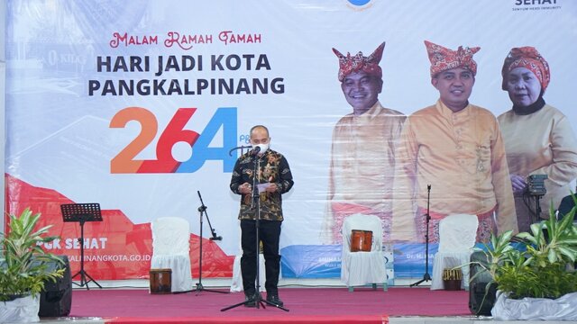 Walikota Ungkapkan Rasa Sedih Di Hari Jadi Ke-264 Kota Pangkalpinang