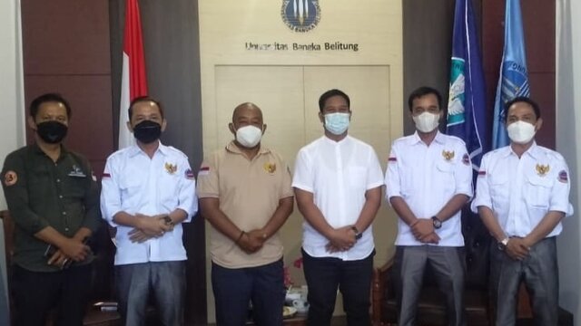 Rektor UBB Dr Ibrahim Bintang Terima Audiensi Pengurus KBO Bangka Belitung