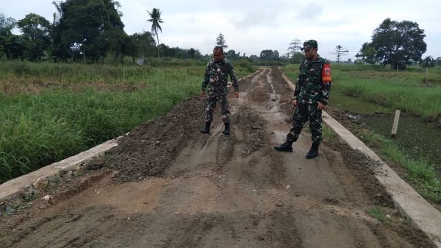 Dandim 1002/HST Tinjau Kesiapan Pembukaan di Lokasi Pra TMMD