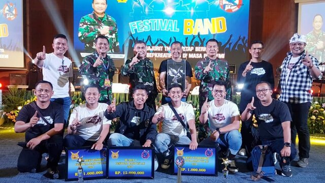 Festival Band TNI AU, Koharmatau Juara 1 Tiga Kali Berturut-Turut
