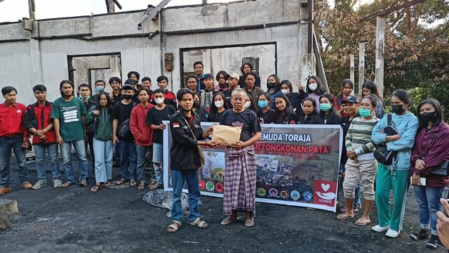 Bantuan Untuk Korban Kebakaran di Tongkonan Pata' Telah Disalurkan