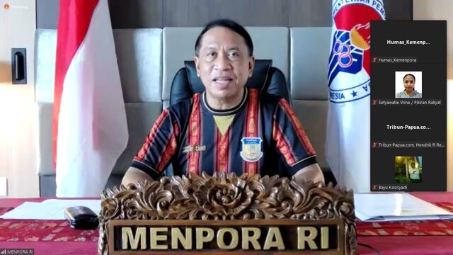 Menpora Apresiasi Pemprov Papua Sukses Selenggarakan PON XX 2021