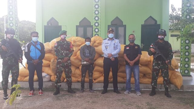 Minimalisasi Tindakan Ilegal di Perbatasan, Dansatgas Apresiasi Sinergitas TNI dan Masyarakat