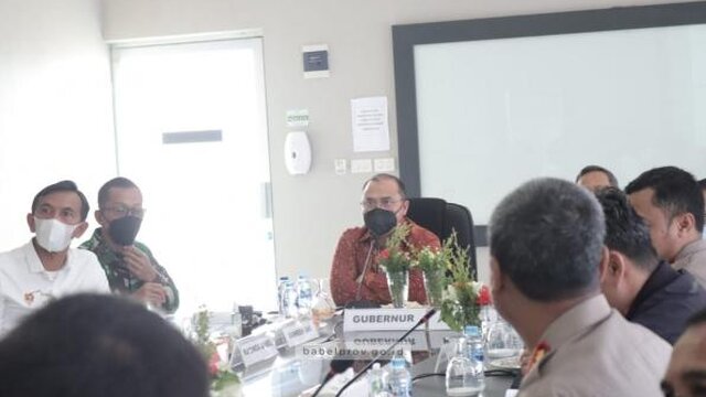 Gubernur Babel Ultimatum Penambang Teluk Kelabat Dalam