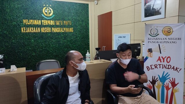 Dituding Intimidasi Wartawan, Kasi Kejari Pangkalpinang: Itu Klaim Sepihak