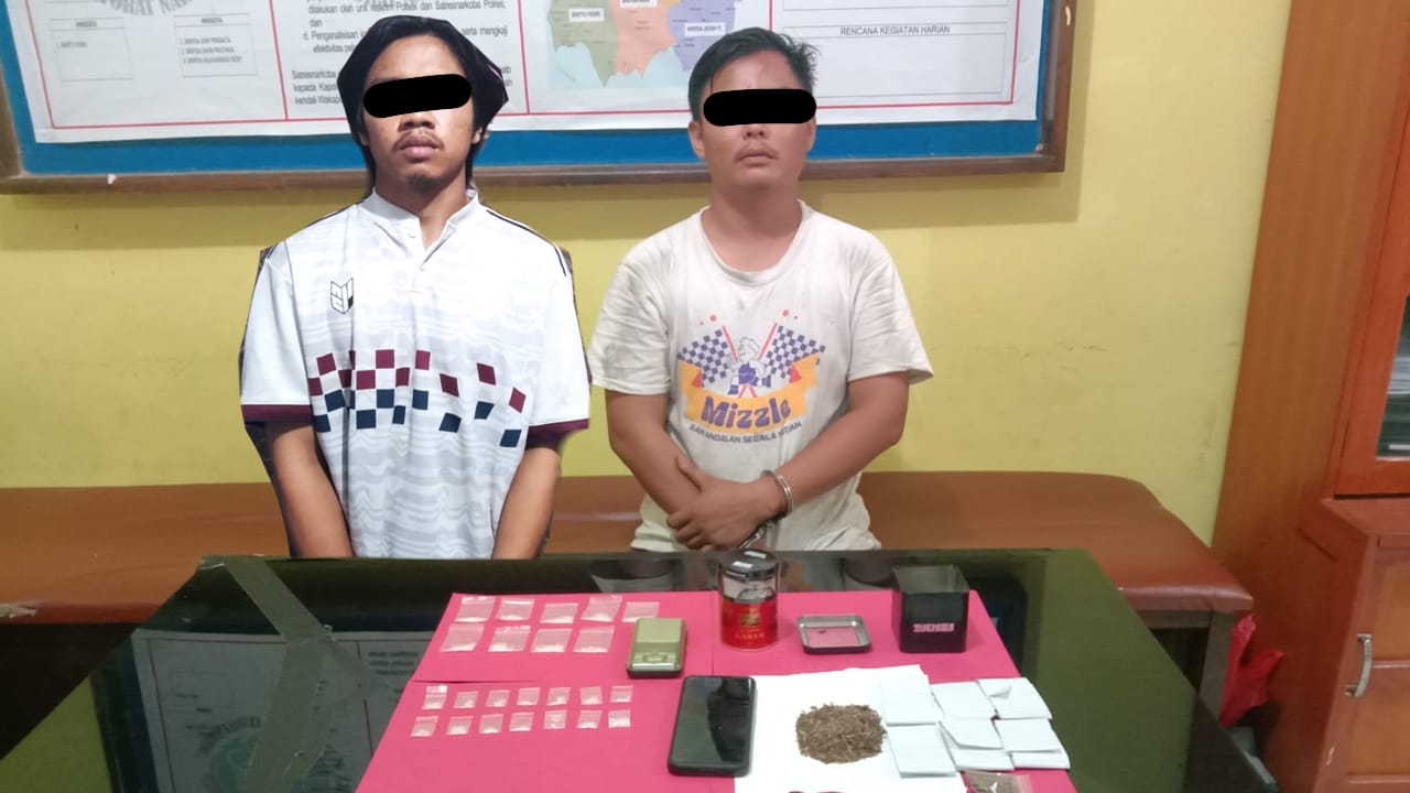 Sat Narkoba Polres Babar Amankan Dua Pelaku Penyalahgunaan Narkoba