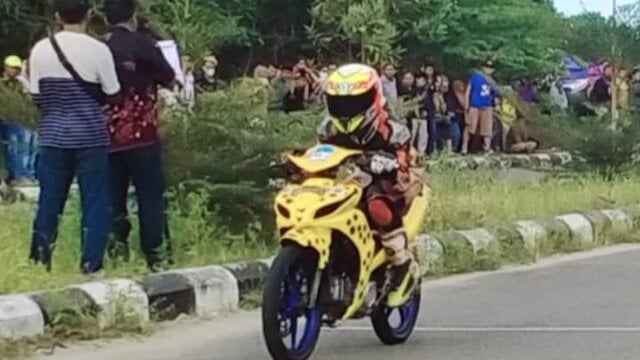 Pembalap Usungan KBO Babel Raih Juara Pertama