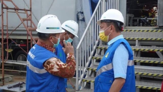 Tinjau Pembangkit Listrik Air Anyir, BPJ Apresiasi Kerja Petugas PLN