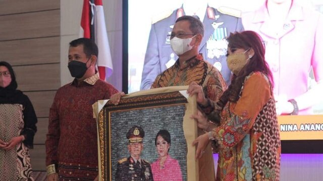 Danrem 045/Gaya Hadiri Pisah Sambut Kapolda Kepulauan Bangka Belitung