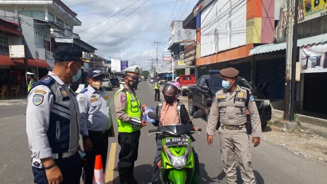 Operasi Zebra Menumbing 2021, Satlantas Polres Bangka Gelar Razia