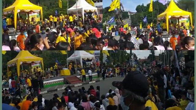 Peringatan HUT Partai Golkar di Tana Toraja Berlangsung Meriah