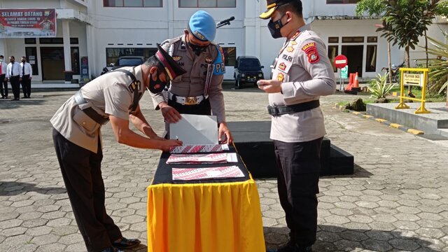 Ini Arahan Kapolres Toraja Utara Saat Pimpin Sertijab