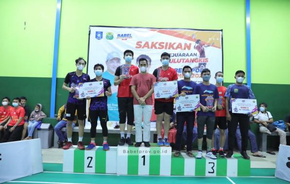 Bulu Tangkis Babel Sport Games 2021
