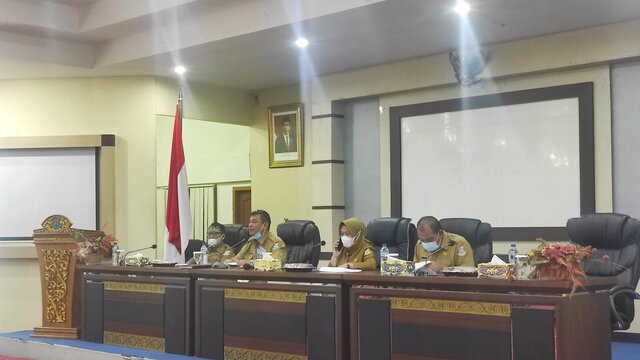 Sekda Pangkalpinang Beberkan Capaian Kinerja OPD Triwulan III