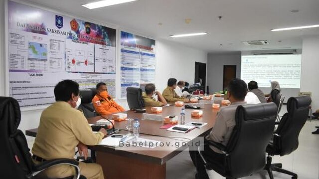 Covid Varian B.1.1.529 Diprediksi Meluas, Pemprov Babel Gelar Rapat Satgassus