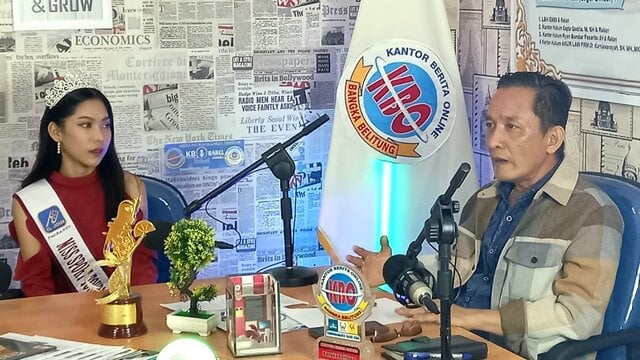 Miss Sport Tourism Indonesia 2021 Datangi Kantor KBO Babel