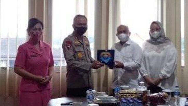 Walikota Pangkalpinang Bersama Istrinya Terima Kunjungan Kapolda Babel
