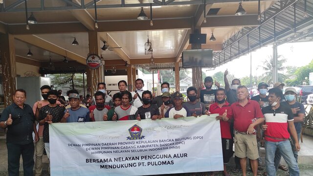 HNSI Nyatakan Mendukung PT Pulomas Lanjutkan Pekerjaan di Muara Air Kantung