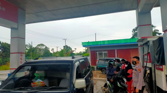 Polres Bateng Telah Menyelidiki, Pengelola SPBU Beruas Mengaku Miskomunikasi