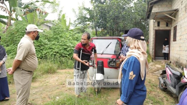 Perjuangan Penyandang Disabilitas Demi Keluarga Gugah Hati Gubernur Babel