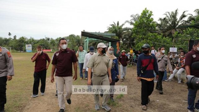 Gubernur Babel 'Tantang' Warga Desa Bakam, Ada Apa?