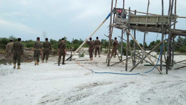 Timgab Tertibkan Penambangan di Gapura Nibung dan DAS Berok Koba