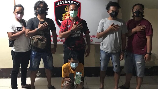 Curi Handphone Tetangga, Residivis Curat Diamankan Tim Jatanras Polda Babel