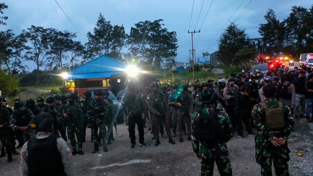 Redam Bentrok Dua Suku DI Wouma, TNI Backup Kepolisian