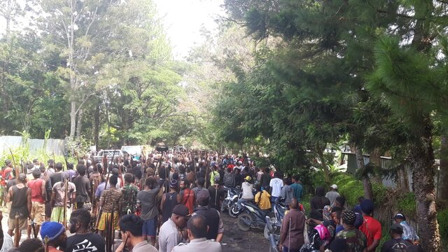 Bersama Tiga Kepala Daerah Lapogo, Kodim 1702/JWY Dorong Upaya Percepatan Perdamaian