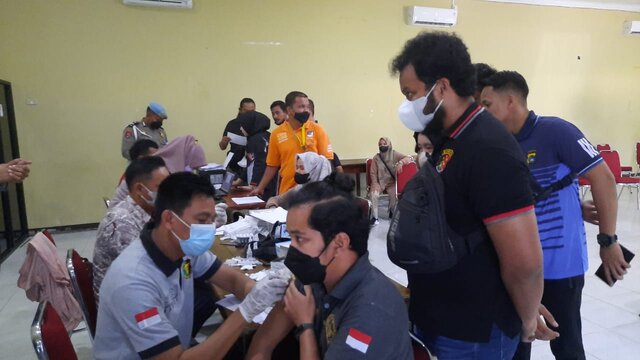 Sebanyak 200 Orang Telah Tervaksinasi Dosis Tiga Di Bangka Tengah