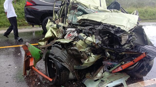 Laka Maut Di Jalan Desa Kurau-Belilik, Dua Korban Meninggal