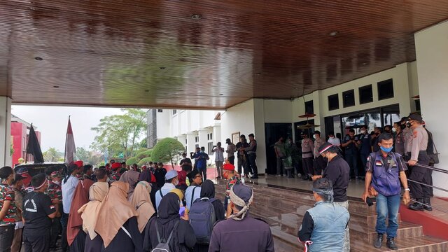 Inilah Pernyataan Sikap Ratusan Massa SAMMARI Dalam Aksi Moral