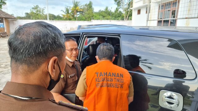 Diduga Korupsi, Kejati Babel Tahan Oknum ASN PUPR Babel