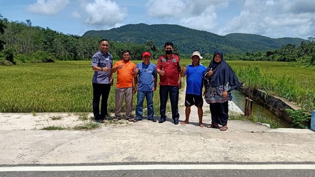 Dukung Program Ketahanan Pangan, Lapas Tanjungpandan Dan Desa Prepat Siapkan 100 Hektar Lahan