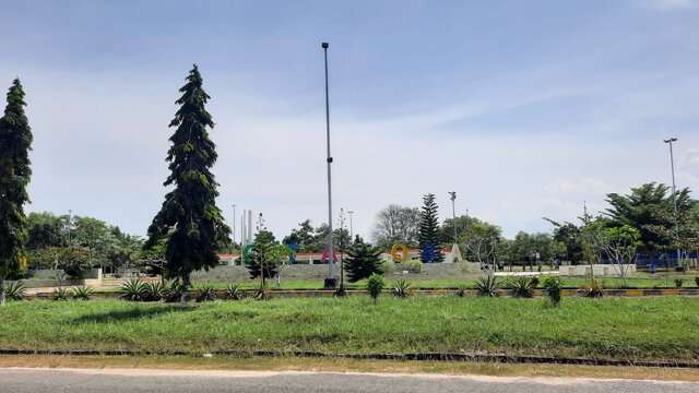 Lampu Lampion Ramaikan Kota Koba Diperayaan Imlek 2573 Kongzilli