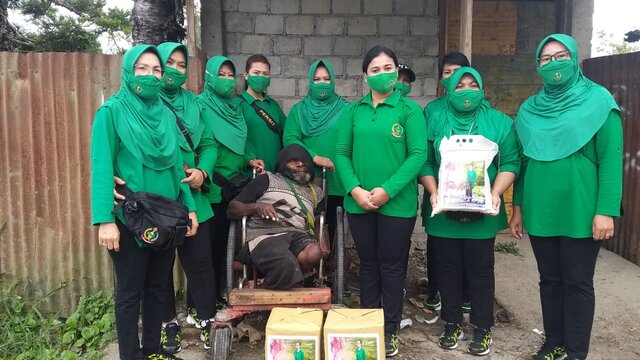 Persit Kodim 1702/JWY Kunjungi Rumah Singgah YGAP Wamena
