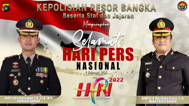 Ini Yang Disampaikan Kapolres Bangka Dalam Moment Hari Pers Nasional 2022