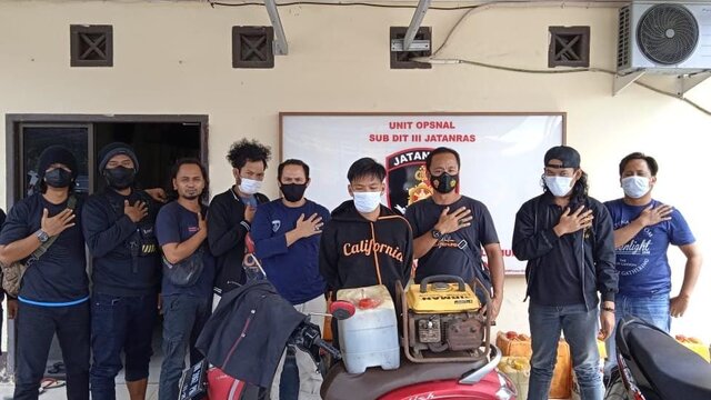 Pencuri Solar Dan Genset Di Lontong Pancur Berhasil Diciduk Polisi