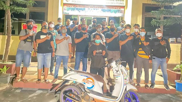 Akhirnya Terduga Pelaku Pembunuhan Di Jalan Desa Cambai Ditangkap Polisi
