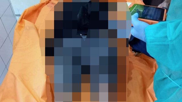 Permintaan Keluarga, Polisi Autopsi Mayat Jalan Raya Desa Cambai Selatan