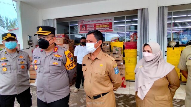 Polres Bateng Pantau Stock Migor Dilapangan, AKBP Risya : Timbun Migor Kita Tangkap