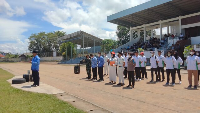 Ratusan Peserta Ikuti Seleksi Paskibraka Untuk Menyambut HUT RI Ke - 77