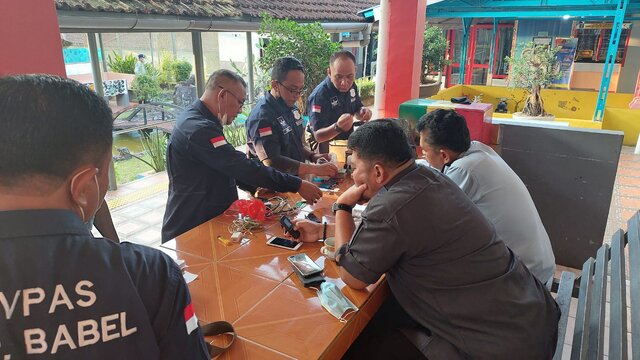 PIMPIN MONITORING P4GN KE LAPAS TANJUNGPANDAN KADIVPAS PUJI LAPAS TANJUNGPANDAN BERSINAR & ASRI”