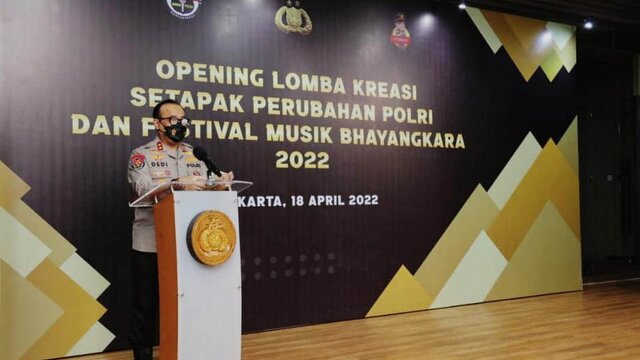 Polri Gelar Lomba Kreasi Setapak Perubahan dan Festival Musik Bhayangkara