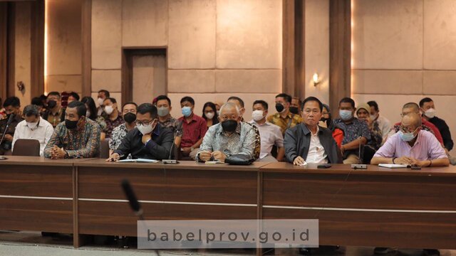 Sepakat, Kolektor Timah Di Babel Dikenakan Pajak